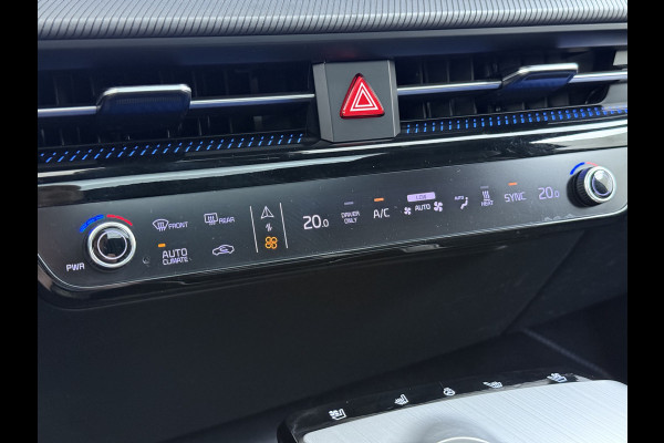Kia Ev6 GT-Line 77.4kWh Warmtepomp Trekhaak Panoramadak Head-Up Display Meridian®-Audio Stoelkoeling+Verwarming Elek.Stoelen+Memory 360° Apple Carplay Android Auto Privacy Glas Lmv Led DAB Isofix Draadloze lader Dealeronderhouden Origineel Nederlandse Auto 1e Eigenaar