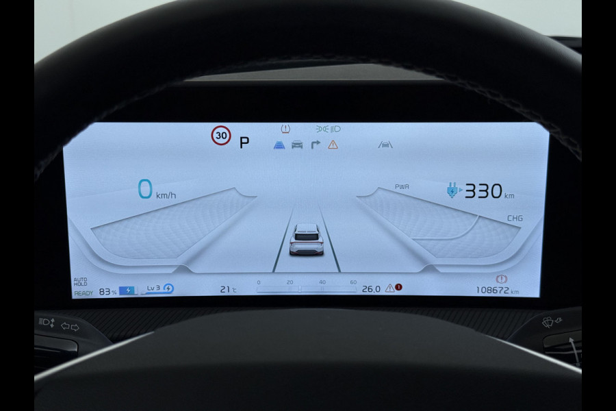 Kia Ev6 GT-Line 77.4kWh Warmtepomp Trekhaak Panoramadak Head-Up Display Meridian®-Audio Stoelkoeling+Verwarming Elek.Stoelen+Memory 360° Apple Carplay Android Auto Privacy Glas Lmv Led DAB Isofix Draadloze lader Dealeronderhouden Origineel Nederlandse Auto 1e Eigenaar