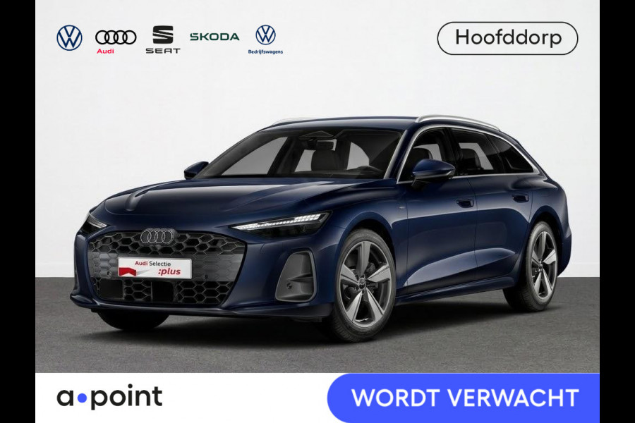Audi A6 Avant 2.0 e-hybrid quattro Advanced edition 299pk | Trekhaak | Head Up Display | Lederen bekleding | MMi  BIjrijdersscherm