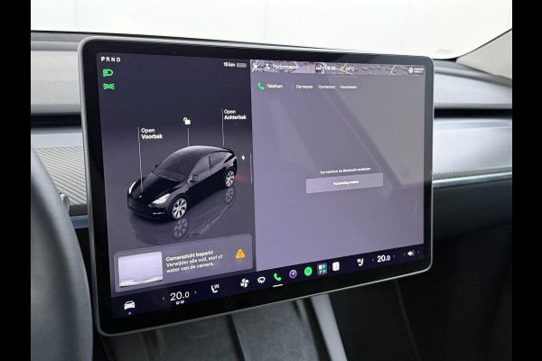 Tesla Model Y RWD 58 kWh AFNEEMBARE TREKHAAK | FABRIEKSGARANTIE OP ACCU & AANDRIJFLIJN TOT 03-2031 OF 160.000 KM | CARBON LIJSTEN |