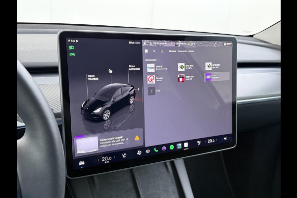 Tesla Model Y RWD 58 kWh AFNEEMBARE TREKHAAK | FABRIEKSGARANTIE OP ACCU & AANDRIJFLIJN TOT 03-2031 OF 160.000 KM | CARBON LIJSTEN |
