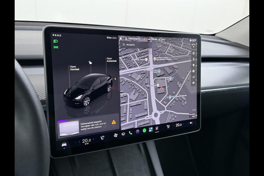 Tesla Model Y RWD 58 kWh AFNEEMBARE TREKHAAK | FABRIEKSGARANTIE OP ACCU & AANDRIJFLIJN TOT 03-2031 OF 160.000 KM | CARBON LIJSTEN |