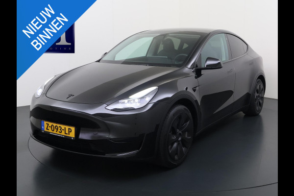 Tesla Model Y RWD 58 kWh AFNEEMBARE TREKHAAK | FABRIEKSGARANTIE OP ACCU & AANDRIJFLIJN TOT 03-2031 OF 160.000 KM | CARBON LIJSTEN |