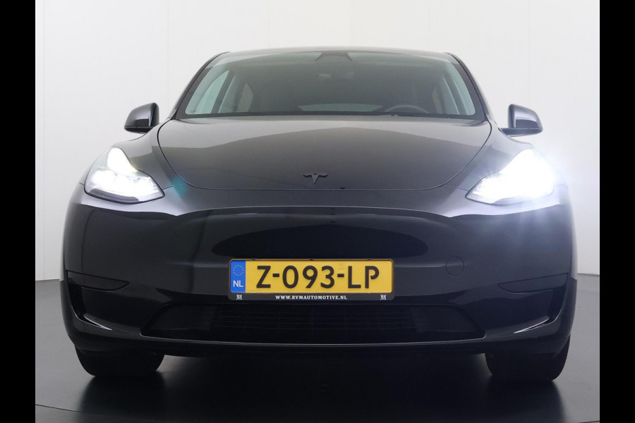 Tesla Model Y RWD 58 kWh AFNEEMBARE TREKHAAK | FABRIEKSGARANTIE OP ACCU & AANDRIJFLIJN TOT 03-2031 OF 160.000 KM | CARBON LIJSTEN |