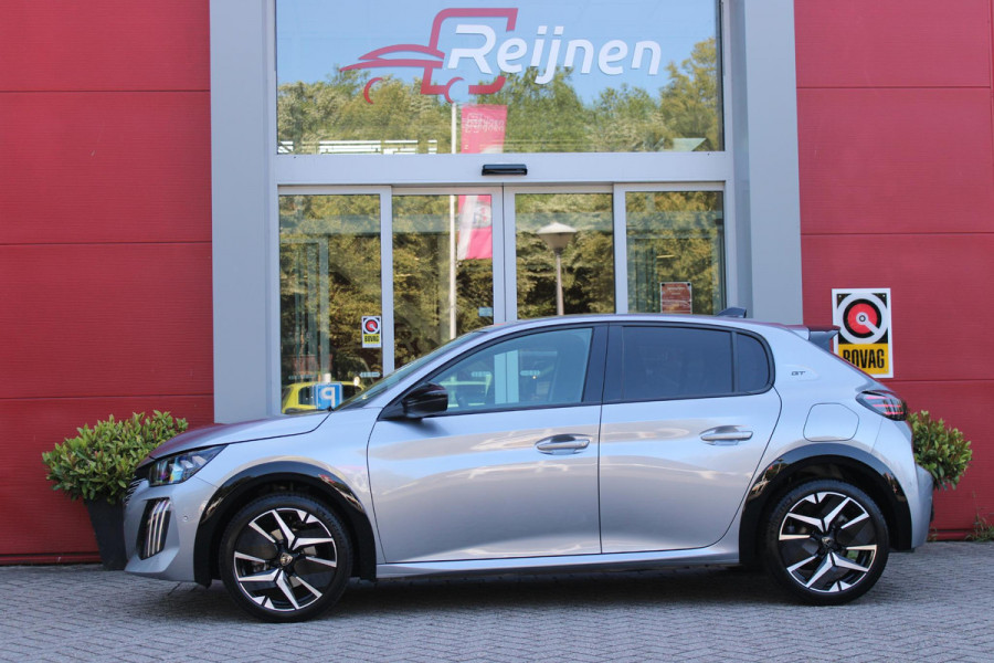 Peugeot 208 1.2 Hybrid 145PK AUTOMAAT GT | CAMERA VOOR + ACHTER | NAVIGATIE | DRAADLOZE APPLE CARPLAY/ANDROID AUTO | FULL LED KOPLAMPEN | LICHTMETALEN VELGEN 17" | DODEHOEK DETECTIE | DRAADLOZE TELEFOONLADER | KEYLESS ENTRY/START | DAB+ RADIO | ADAPTIVE CRUISE CONTROL | CLIMATE CONTROL |