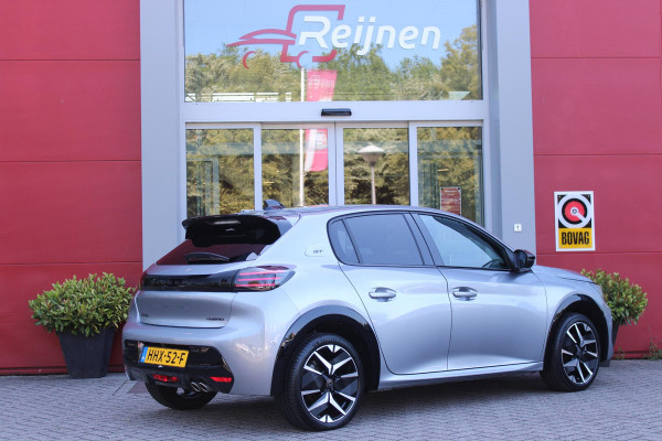 Peugeot 208 1.2 Hybrid 145PK AUTOMAAT GT | CAMERA VOOR + ACHTER | NAVIGATIE | DRAADLOZE APPLE CARPLAY/ANDROID AUTO | FULL LED KOPLAMPEN | LICHTMETALEN VELGEN 17" | DODEHOEK DETECTIE | DRAADLOZE TELEFOONLADER | KEYLESS ENTRY/START | DAB+ RADIO | ADAPTIVE CRUISE CONTROL | CLIMATE CONTROL |