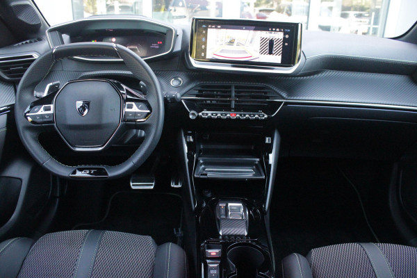 Peugeot 208 1.2 Hybrid 145PK AUTOMAAT GT | CAMERA VOOR + ACHTER | NAVIGATIE | DRAADLOZE APPLE CARPLAY/ANDROID AUTO | FULL LED KOPLAMPEN | LICHTMETALEN VELGEN 17" | DODEHOEK DETECTIE | DRAADLOZE TELEFOONLADER | KEYLESS ENTRY/START | DAB+ RADIO | ADAPTIVE CRUISE CONTROL | CLIMATE CONTROL |