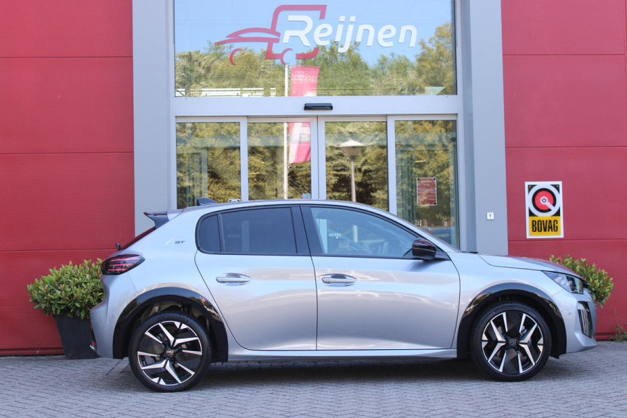 Peugeot 208 1.2 Hybrid 145PK AUTOMAAT GT | CAMERA VOOR + ACHTER | NAVIGATIE | DRAADLOZE APPLE CARPLAY/ANDROID AUTO | FULL LED KOPLAMPEN | LICHTMETALEN VELGEN 17" | DODEHOEK DETECTIE | DRAADLOZE TELEFOONLADER | KEYLESS ENTRY/START | DAB+ RADIO | ADAPTIVE CRUISE CONTROL | CLIMATE CONTROL |