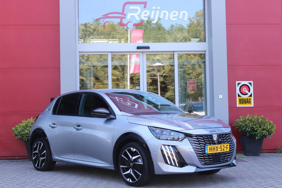 Peugeot 208 1.2 Hybrid 145PK AUTOMAAT GT | CAMERA VOOR + ACHTER | NAVIGATIE | DRAADLOZE APPLE CARPLAY/ANDROID AUTO | FULL LED KOPLAMPEN | LICHTMETALEN VELGEN 17" | DODEHOEK DETECTIE | DRAADLOZE TELEFOONLADER | KEYLESS ENTRY/START | DAB+ RADIO | ADAPTIVE CRUISE CONTROL | CLIMATE CONTROL |