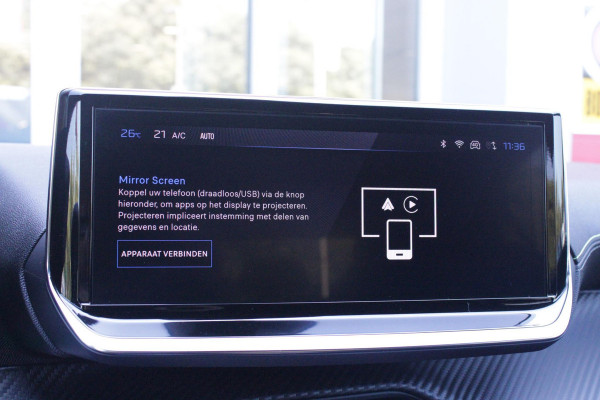 Peugeot 208 1.2 Hybrid 145PK AUTOMAAT GT | CAMERA VOOR + ACHTER | NAVIGATIE | DRAADLOZE APPLE CARPLAY/ANDROID AUTO | FULL LED KOPLAMPEN | LICHTMETALEN VELGEN 17" | DODEHOEK DETECTIE | DRAADLOZE TELEFOONLADER | KEYLESS ENTRY/START | DAB+ RADIO | ADAPTIVE CRUISE CONTROL | CLIMATE CONTROL |
