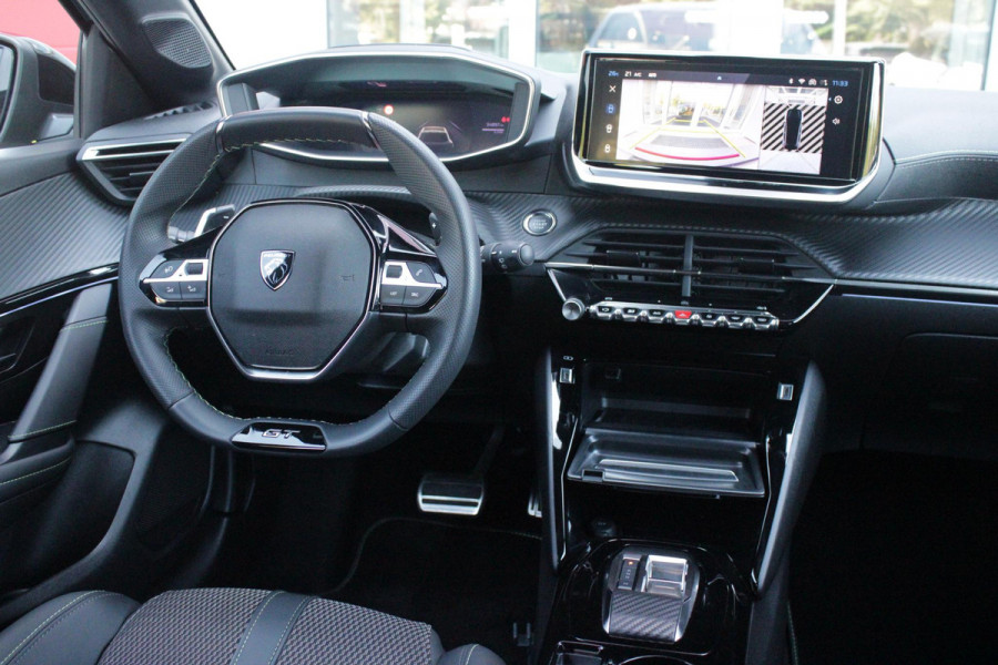 Peugeot 208 1.2 Hybrid 145PK AUTOMAAT GT | CAMERA VOOR + ACHTER | NAVIGATIE | DRAADLOZE APPLE CARPLAY/ANDROID AUTO | FULL LED KOPLAMPEN | LICHTMETALEN VELGEN 17" | DODEHOEK DETECTIE | DRAADLOZE TELEFOONLADER | KEYLESS ENTRY/START | DAB+ RADIO | ADAPTIVE CRUISE CONTROL | CLIMATE CONTROL |