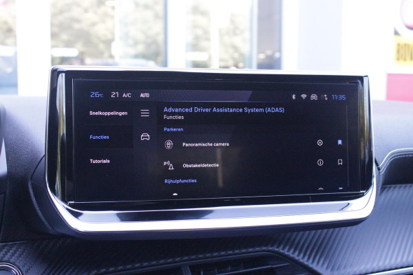 Peugeot 208 1.2 Hybrid 145PK AUTOMAAT GT | CAMERA VOOR + ACHTER | NAVIGATIE | DRAADLOZE APPLE CARPLAY/ANDROID AUTO | FULL LED KOPLAMPEN | LICHTMETALEN VELGEN 17" | DODEHOEK DETECTIE | DRAADLOZE TELEFOONLADER | KEYLESS ENTRY/START | DAB+ RADIO | ADAPTIVE CRUISE CONTROL | CLIMATE CONTROL |