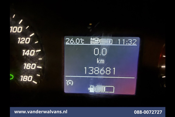 Mercedes-Benz Sprinter 316 CDI 164pk L3H2 Euro6 Airco | Camera | Navigatie | Apple Carplay | Chauffeursstoel Cruisecontrol, Android Auto, Stoelverwarming, 270Graden Achterdeuren, Parkeersensoren, Bijrijdersbank