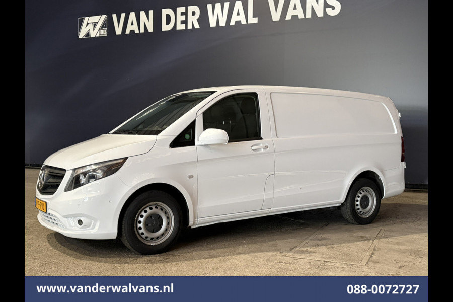 Mercedes-Benz Vito 114 CDI 136pk L2H1 Euro6 Airco | Camera | Navigatie | Apple Carplay | Cruisecontrol Android Auto, Parkeersensoren, Bijrijdersbank, Bumper in de kleur