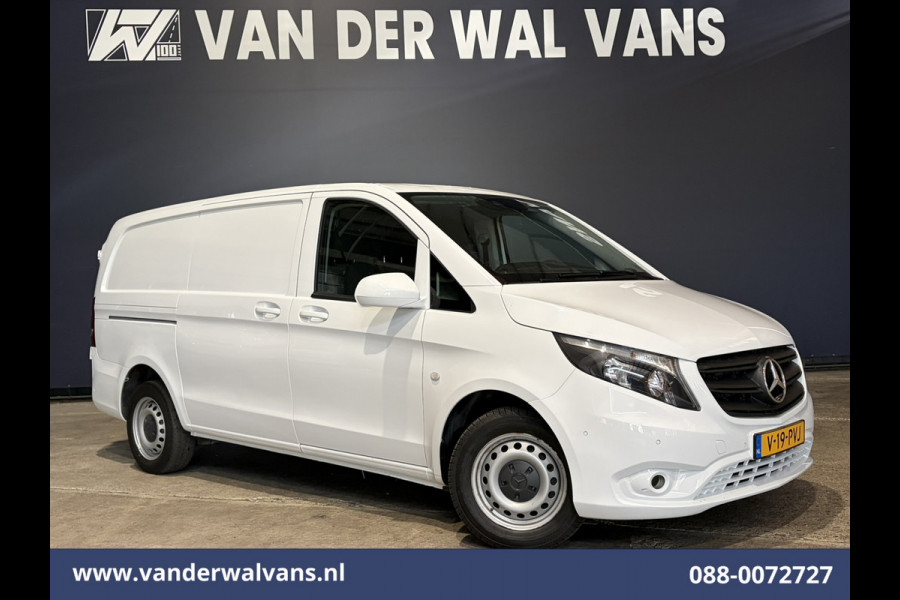 Mercedes-Benz Vito 114 CDI 136pk L2H1 Euro6 Airco | Camera | Navigatie | Apple Carplay | Cruisecontrol Android Auto, Parkeersensoren, Bijrijdersbank, Bumper in de kleur