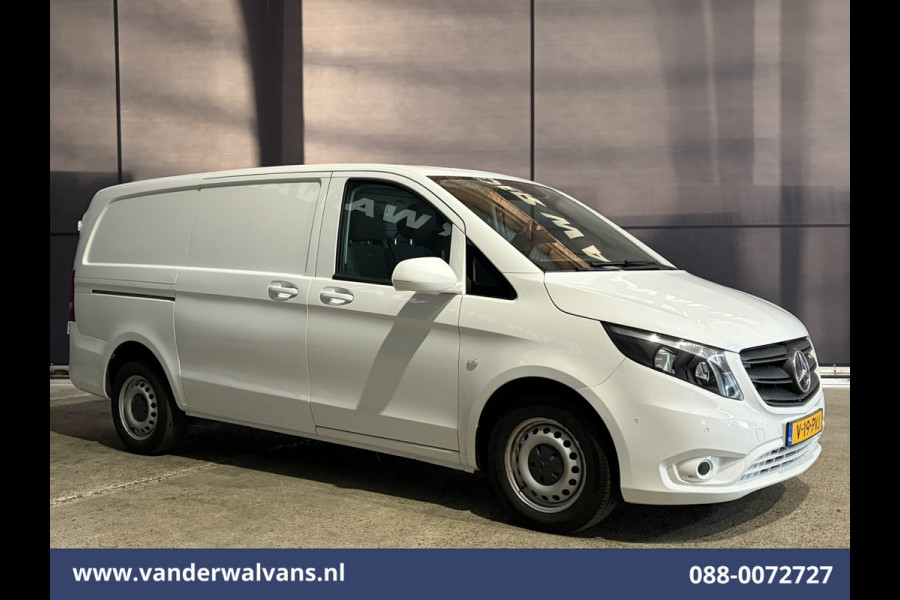 Mercedes-Benz Vito 114 CDI 136pk L2H1 Euro6 Airco | Camera | Navigatie | Apple Carplay | Cruisecontrol Android Auto, Parkeersensoren, Bijrijdersbank, Bumper in de kleur