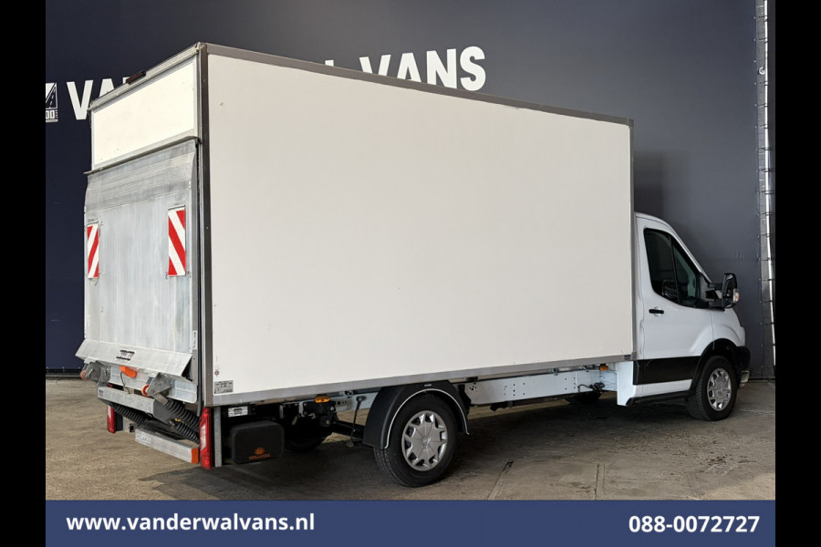 Ford Transit 2.0 TDCI 130pk Bakwagen Laadklep Euro6 Airco | 1040kg laadvermogen | Cruisecontrol | Verwarmde Voorruit Bijrijdersbank