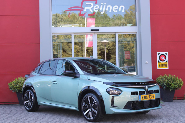Lancia Ypsilon 1.2 Hybrid 110PK AUTOMAAT LX | CAMERA VOOR + ACHTER | PARKEERSENSOREN VOOR + ACHTER | DRIVE PACK: ADAPTIVE CRUISE CONTROL/DODEHOEK DETECTIE/ELEKTRISCH INKLAPBARE BUITENSPIEGELS/SPROTIEF STUURWIEL | SFEER VERLICHTING | CLIMATE CONTROL | DRAADLOZE APPLE CARPLAY/ANDROID AUTO | DRAADLOZE TELEFOONLADER | 17"  LICHTMETALEN VELGEN "DIAMOND CUT" | WIELKASTEN "GLOSSY BLACK" | PRIVACY GLAS ACHTER | PREMIUM STOELBEKLEDING "GRIGIO ANTRACITE" | KLEUR: "VERDER GIADA" |