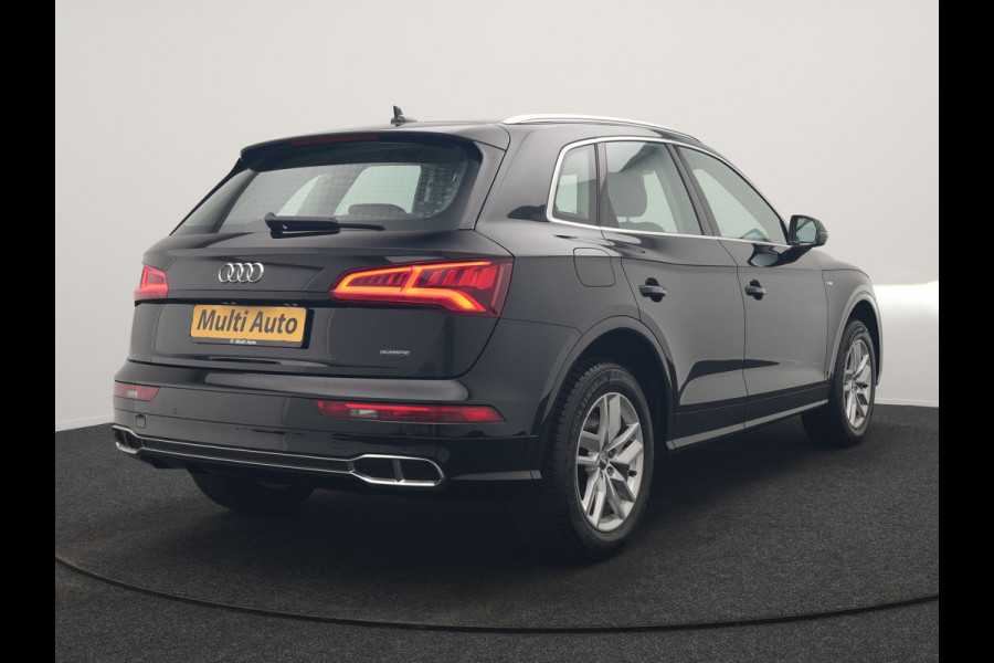 Audi Q5 55 TFSI e S Line PHEV 367pk Dealer O.H. | Voorstoelen Verwarmd | Apple Carplay | Keyless Entry | Drive Select | Cruise Control | DAB | 18"L.M | Navigatie | Plug In Hybrid |