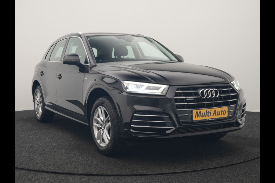 Audi Q5 55 TFSI e S Line PHEV 367pk Dealer O.H. | Voorstoelen Verwarmd | Apple Carplay | Keyless Entry | Drive Select | Cruise Control | DAB | 18"L.M | Navigatie | Plug In Hybrid |