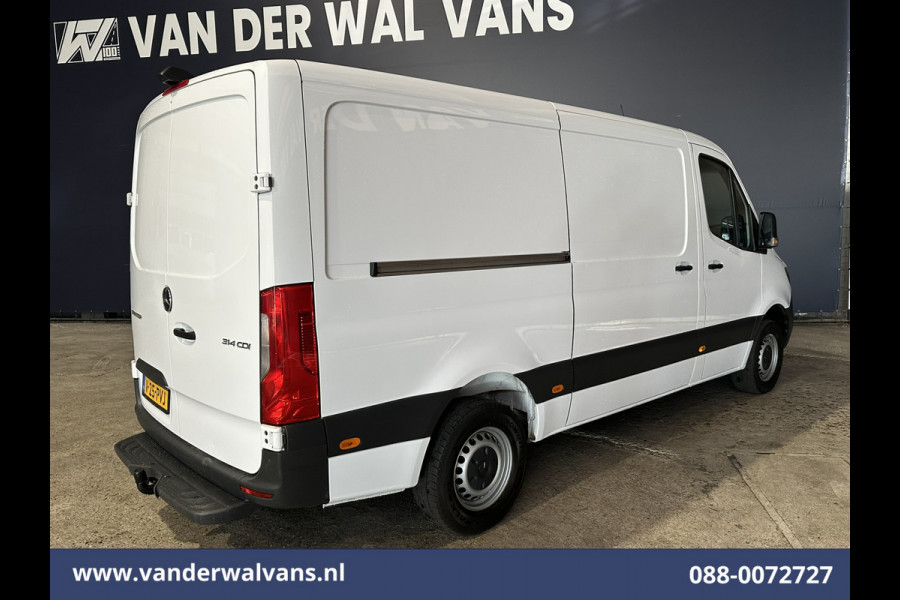 Mercedes-Benz Sprinter 314 CDI 143pk L2H1 Euro6 Airco | Camera | Apple Carplay | Trekhaak | Chauffeursstoel Android Auto, Bijrijdersbank