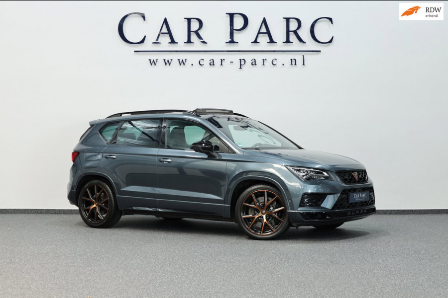 CUPRA Ateca 2.0 TSI 4DRIVE 300+PK LED/VIRTUAL/SFEER/BEATS/PANO/KUIP+ALCANTARA+S.VERWARMING/19" LMV/CAM/ACC/ECC/12 MDN GARANTIE!
