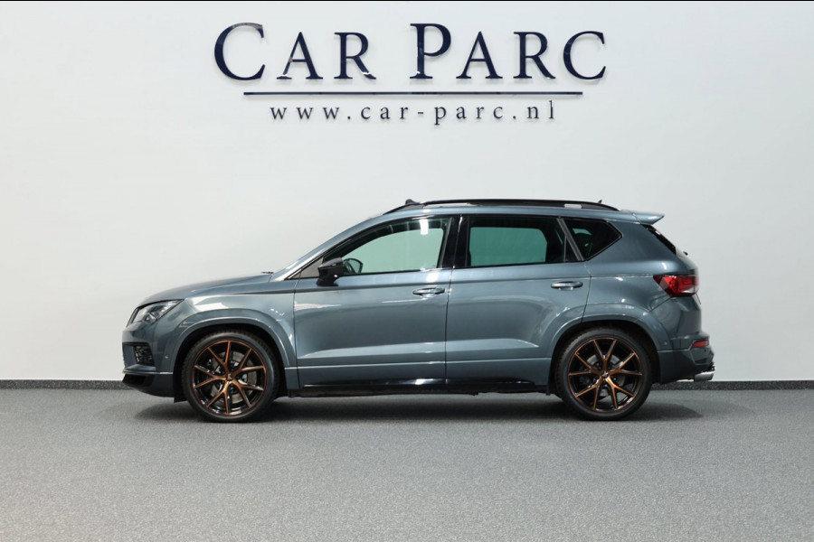 CUPRA Ateca 2.0 TSI 4DRIVE 300+PK LED/VIRTUAL/SFEER/BEATS/PANO/KUIP+ALCANTARA+S.VERWARMING/19" LMV/CAM/ACC/ECC/12 MDN GARANTIE!