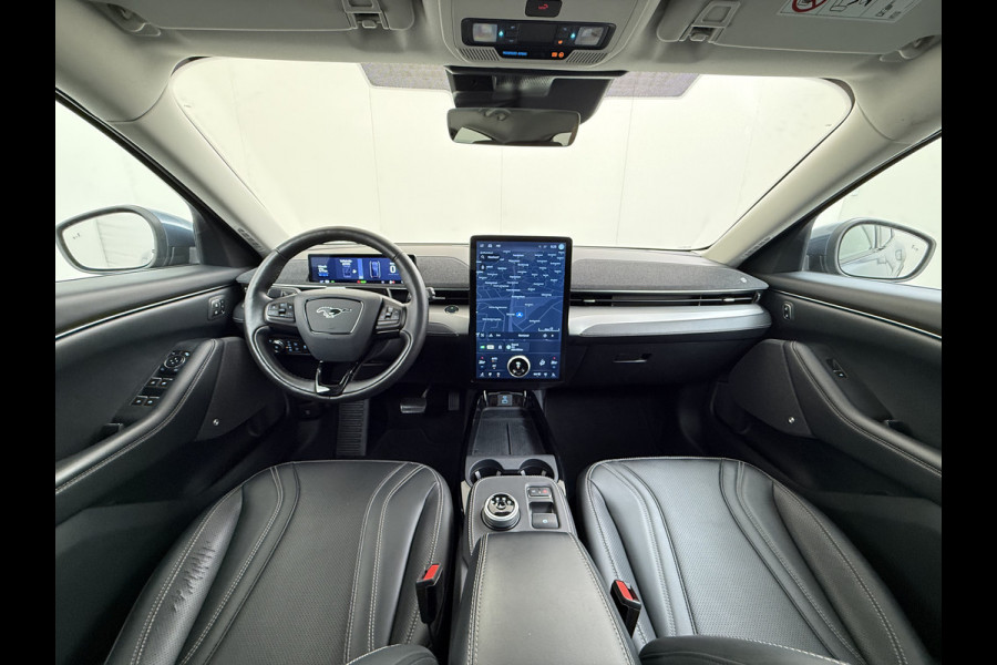 Ford Mustang Mach-E RWD 75kWh Panoramadak 360°Camera Adap.Cruise B&O®-Hifi Leder+Memory SOH 94% Stoel+Stuurverwarming Elek.Stoelen Navi Pdc Keyless Android Auto Apple Carplay Elek.Achterklep Lmv 18" DAB Bluetooth Led 1e Eigenaar Dealeronderhouden Origineel Nederlandse Auto