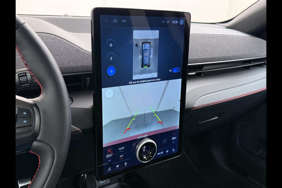 Ford Mustang Mach-E AWD 75kWh Trekhaak Techn.Plus Panoramadak 360°Camera Adap.Cruise B&O®-Hifi Leder+Memory Stoel+Stuurverwarming Elek.Stoele Keyless Android Auto Apple Carplay Elek.Achterklep Lmv 19" DAB Bluetooth Led 1e Eigenaar Origineel Nederlandse Auto Dealeronderhouden