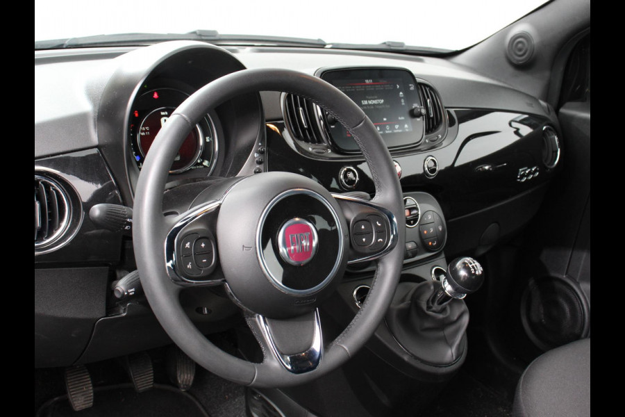 Fiat 500 1.0 Hybrid Bellavita Navigatie Climate Control Apple Carplay/Android Auto Dab Digitale Cockpit Parkeer sensoren