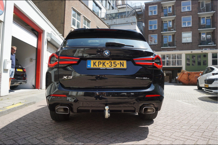 BMW X3 xDrive30e High Executive M-SPORT | Trekhaak | Panoramadak | Adaptive + Lane | BTW auto | Apple Carplay |