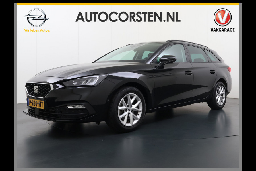 Seat Leon Sportstourer 1.5T 131PK Adap.Cruise Trekhaak Camera Navi Apple Carplay Android Pdc 3-Zone Ecc Style Business Intense Lmv Led Bluetooth Keyless Isofix 1.400KG Trekgewicht Rijstrooksensor 1e Eigenaar Dealeronderhouden Origineel Nederlandse Auto