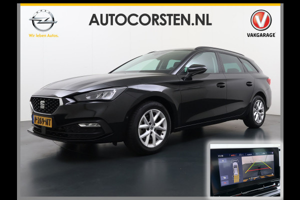 Seat Leon Sportstourer 1.5T 131PK Adap.Cruise Trekhaak Camera Navi Apple Carplay Android Pdc 3-Zone Ecc Style Business Intense Lmv Led Bluetooth Keyless Isofix 1.400KG Trekgewicht Rijstrooksensor 1e Eigenaar Dealeronderhouden Origineel Nederlandse Auto