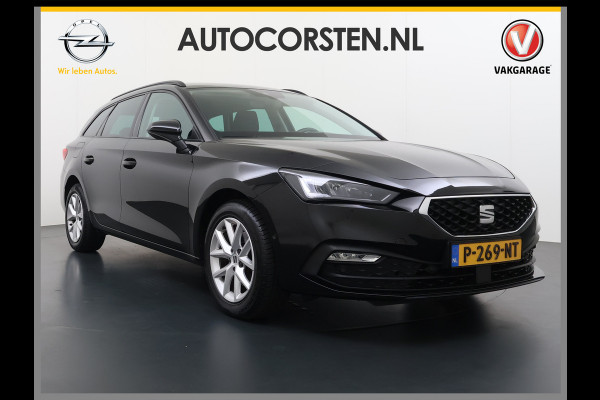 Seat Leon Sportstourer 1.5T 131PK Adap.Cruise Trekhaak Camera Navi Apple Carplay Android Pdc 3-Zone Ecc Style Business Intense Lmv Led Bluetooth Keyless Isofix 1.400KG Trekgewicht Rijstrooksensor 1e Eigenaar Dealeronderhouden Origineel Nederlandse Auto