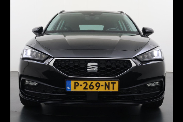 Seat Leon Sportstourer 1.5T 131PK Adap.Cruise Trekhaak Camera Navi Apple Carplay Android Pdc 3-Zone Ecc Style Business Intense Lmv Led Bluetooth Keyless Isofix 1.400KG Trekgewicht Rijstrooksensor 1e Eigenaar Dealeronderhouden Origineel Nederlandse Auto
