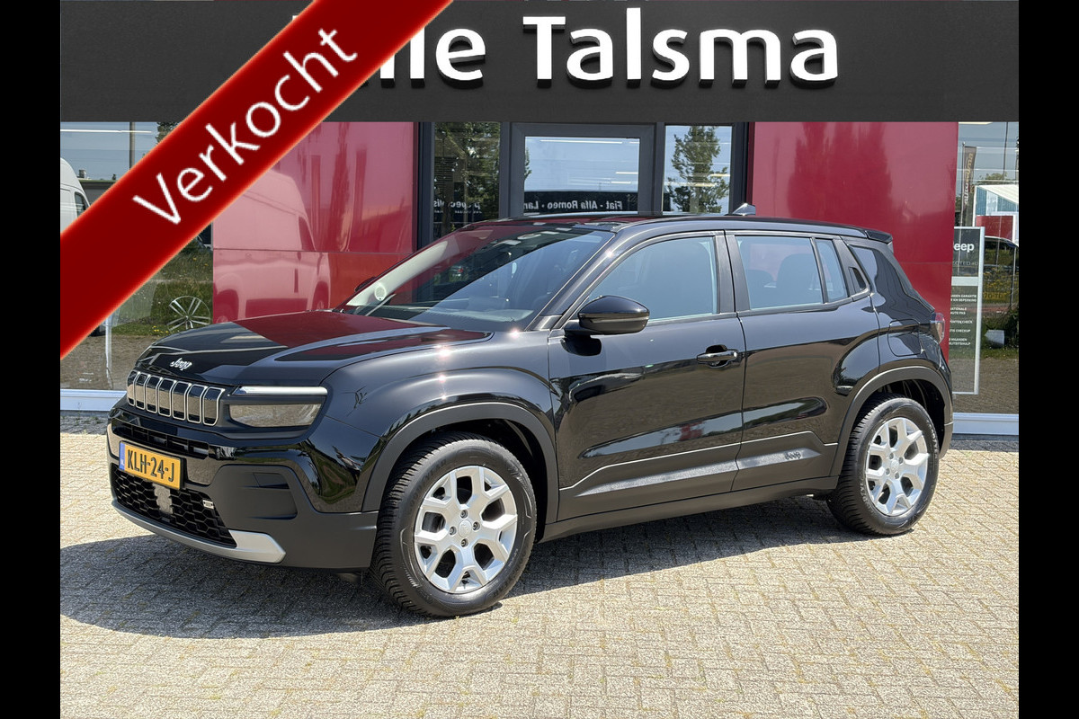 Jeep Avenger 1.2 Altitude | Camera | Elek achterklep | Apple / Android CarPlay | Stoel verwarming