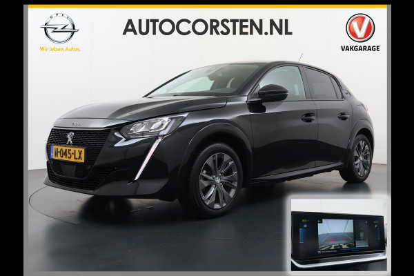 Peugeot e-208 EV Allure Pack 50kWh SOH 89% Stoelverwarming 3D-Navi 360°Camera Apple Carplay Android Auto Keyless Lmv Privacy Glas Led Bluetooth Isofix DAB+ Rijstrooksensor
