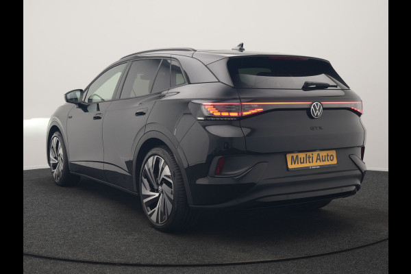Volkswagen ID.4 GTX 4Motion 77 kWh 300pk Dealer O.H. | Trekhaak Af Fabriek | Panodak | Adaptive Cruise | IQ Light | Sportstoelen Verwarmd | Sfeerverlichting | Apple Carplay | Navigatie | DAB | 21".M | Virtual Cockpit |