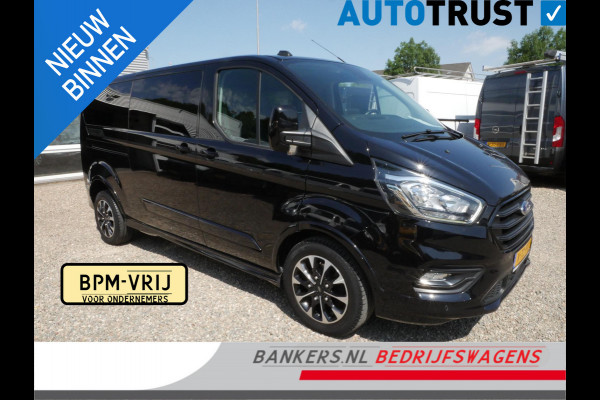 Ford Transit Custom 2.0 TDCI 185PK L2 Dubbel cabine Airco Sport 2 x Schuifdeur