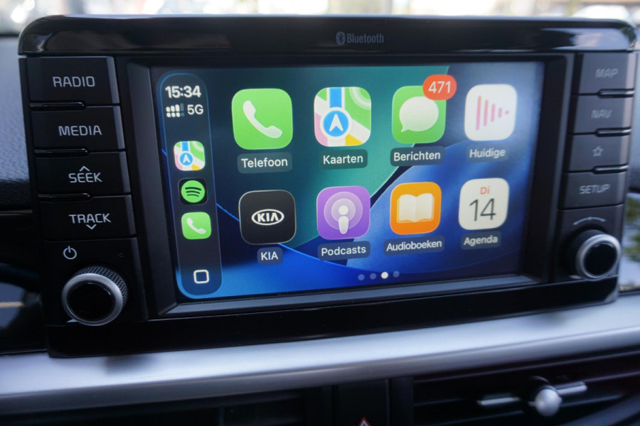 Kia Picanto 1.0 CVVT ComfortPlusLine Navigator/Carplay/Camera/ Lichtmetalen wielen/Incl.BTW.