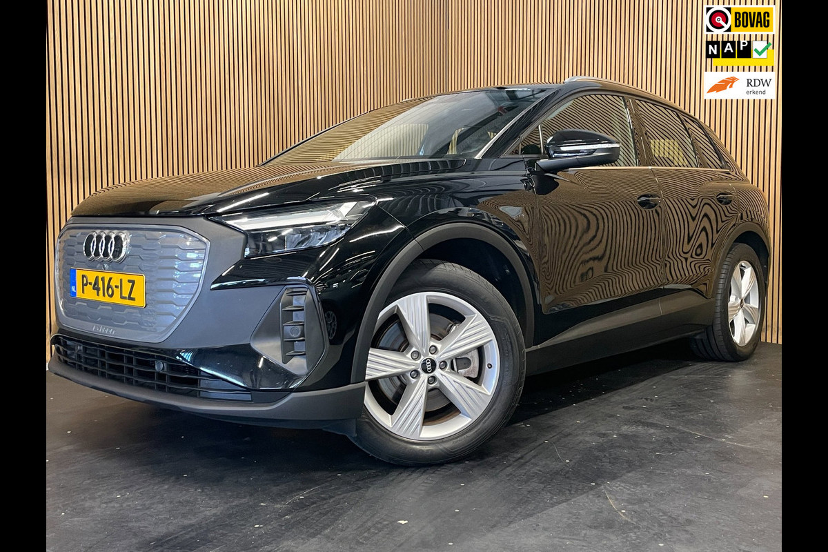 Audi Q4 e-tron 40|77 kWh|90% SOH|ACC|APPLE CARPLAY|CLIMATE+CRUISE CTRL|ELEK.TREKHAAK|SONOS|STOELVERWERW.|NL|NAP|INCL.BTW|1e EIG.|