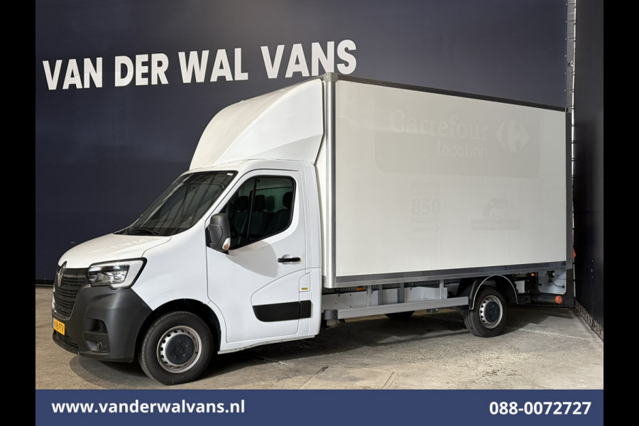 Renault Master 2.3 dCi 146pk Bakwagen 222cm Hoog Laadklep Euro6 Airco | Navigatie | Camera | LED | 983kg Laadvermogen Cruisecontrol, Bijrijdersbank