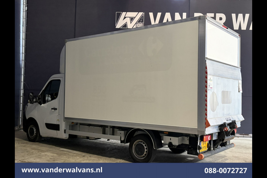 Renault Master 2.3 dCi 146pk Bakwagen 222cm Hoog Laadklep Euro6 Airco | Navigatie | Camera | LED | 983kg Laadvermogen Cruisecontrol, Bijrijdersbank