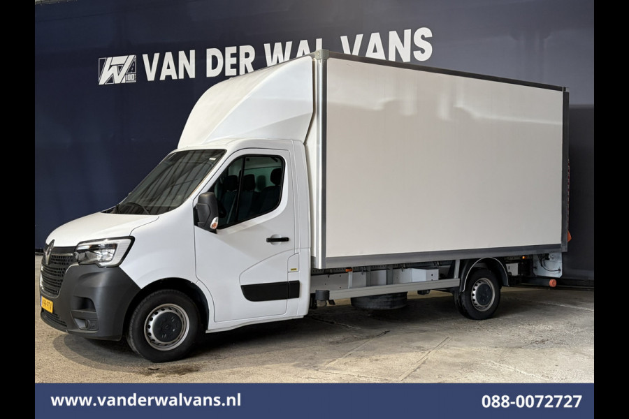 Renault Master 2.3 dCi 146pk Bakwagen 222cm Hoog Laadklep Euro6 Airco | Camera | Navigatie | LED | 960kg laadvermogen Cruisecontrol, Bijrijdersbank