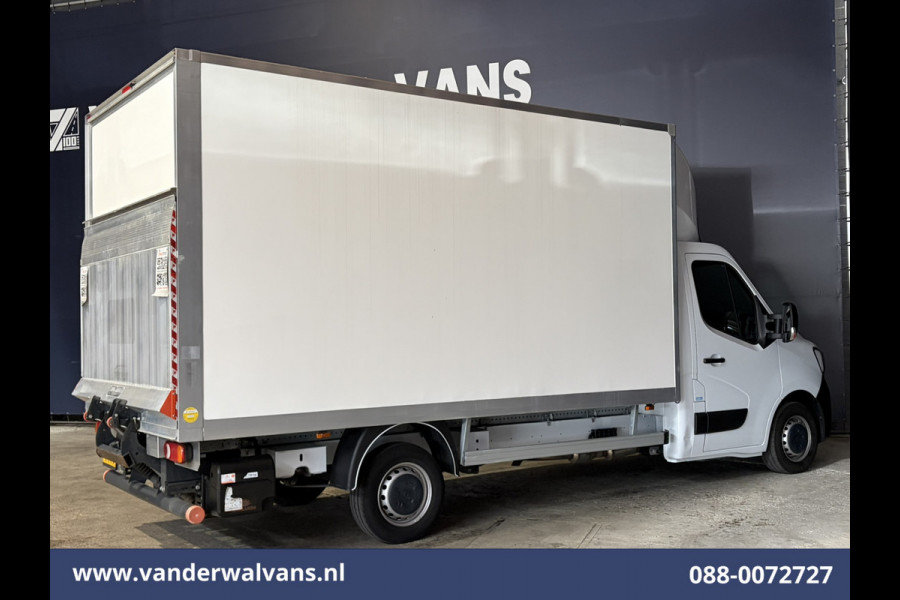 Renault Master 2.3 dCi 146pk Bakwagen 222cm Hoog Laadklep Euro6 Airco | Camera | Navigatie | LED | 960kg laadvermogen Cruisecontrol, Bijrijdersbank