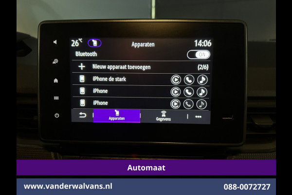 Renault Kangoo 1.3 TCe 131pk Automaat Benzine L1H1 Euro6 Airco | Apple Carplay | Camera | Navigatie | Cruisecontrol Parkeersensoren, Android Auto