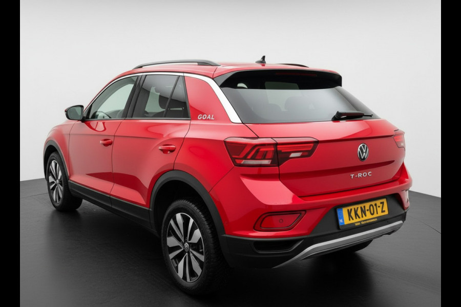 Volkswagen T-Roc TSI 115PK LIFE GOAL EDITION VIRTUAL/NAVI/ACC/STOELVERW. fabrieksgarantie