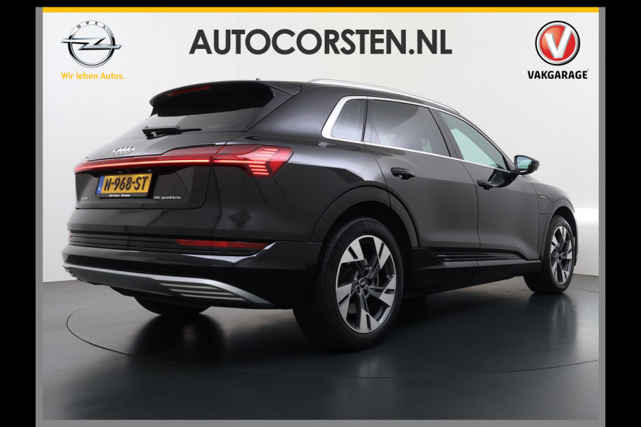 Audi e-tron 55 408PK Quattro Advanced Edition Plus 95kWh SOH 92% Panoramadak Adap.Cruise Camera Leder+Verwarmd Navi Apple Carplay Android Au Elek.Achterklep Privacy Glas Lmv 20" Led Pdc Elek.Stoelen+Memory DAB Origineel Nederlandse Auto