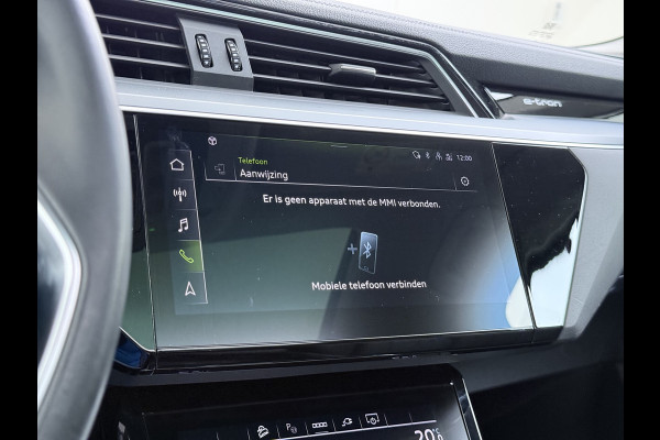Audi e-tron 55 408PK Quattro Advanced Edition Plus 95kWh SOH 92% Panoramadak Adap.Cruise Camera Leder+Verwarmd Navi Apple Carplay Android Au Elek.Achterklep Privacy Glas Lmv 20" Led Pdc Elek.Stoelen+Memory DAB Origineel Nederlandse Auto