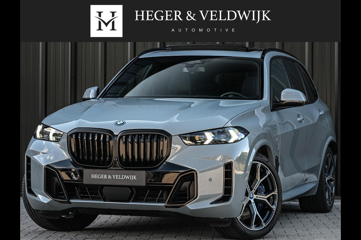 BMW X5 xDrive50e | M-Sport Pro | Panoramadak | 360 Camera | Active Cruise | Harman/Kardon | Iconic Glow | Ambiance Interieur | Stoel Ventilatie | Memory Seats | Luchtvering |